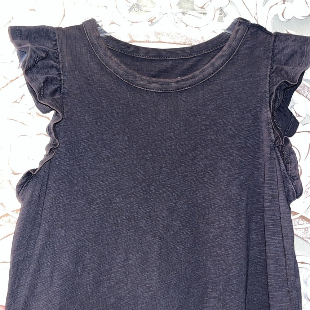 Universal Thread Gray Regular Fit Ruffle Tank Dre… - image 2